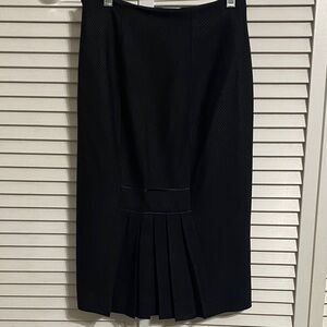 Bebe Vintage Black Pleated Skirt!